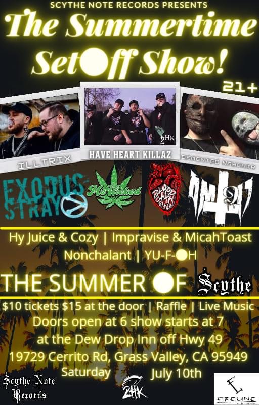 flyer Summertime Setoff Show